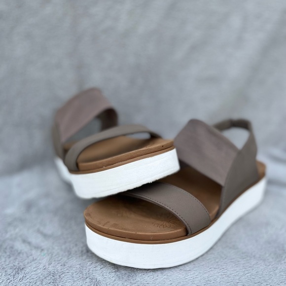 Sketcher platform sandals - Picture 1 of 4